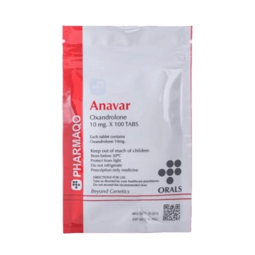 Pharmaqo – Anavar 10mg X 100 – Imagem em Destaque