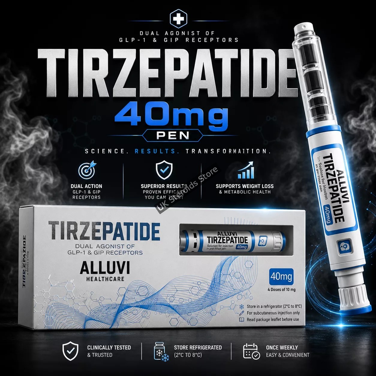 Buy Tirzepatide 40mg Pen Online UK - Featured Image