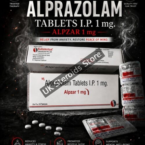 Buy Alprazolam Tablets I.P. 1 mg (Alpzar 1 mg) x 50 tabs - Featured Image