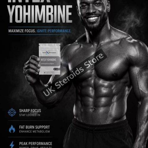 Intex Pharma Yohimbine Hydrochloride 15mg x 60 tabs - Featured Image