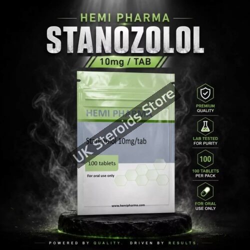 Hemi Pharma Winstrol (Stanozolol) 10mg - Featured Image