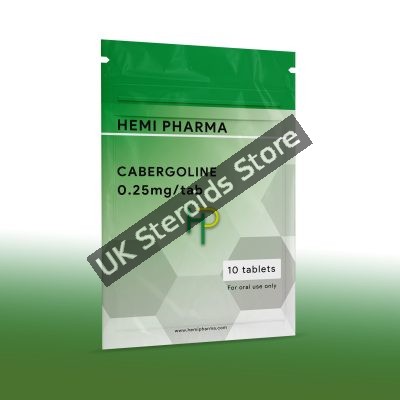 Hemipharma Cabergoline Tablets 0.25mg - Featured Image